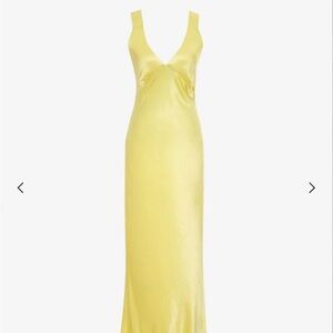 Rumored Sunset Strip Maxi Dress Yellow